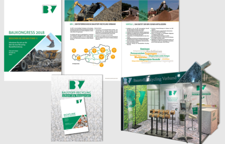 BRV – Messestand Design und Broschüre
