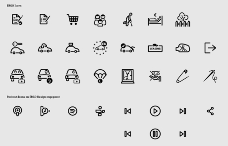Übersicht ERGO-Icons